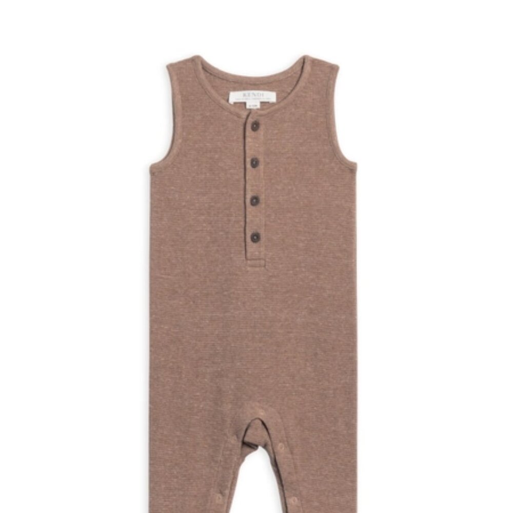 Colored Organics Waffle Romper